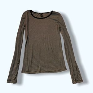 Forever 21 long sleeve striped shirt